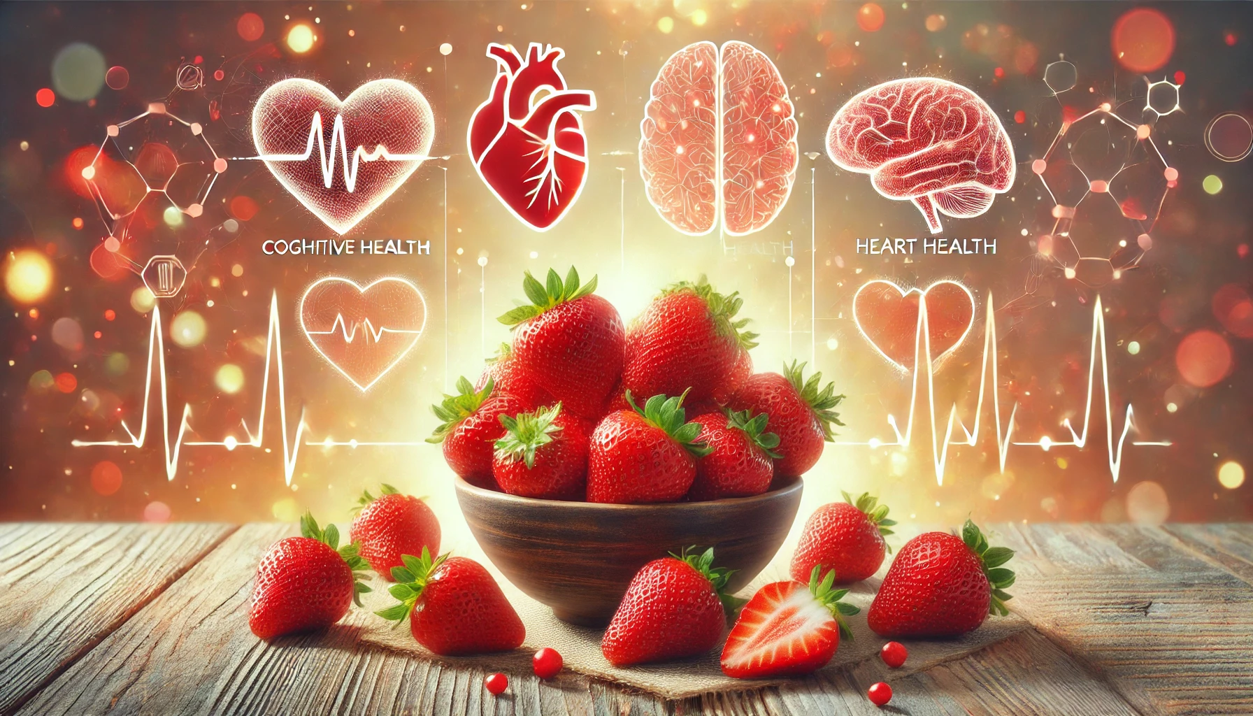 딸기와 건강의 관계그림