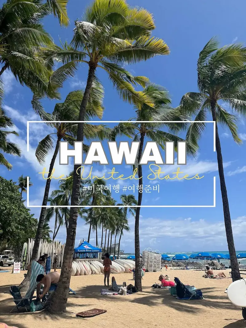 와이키키해변