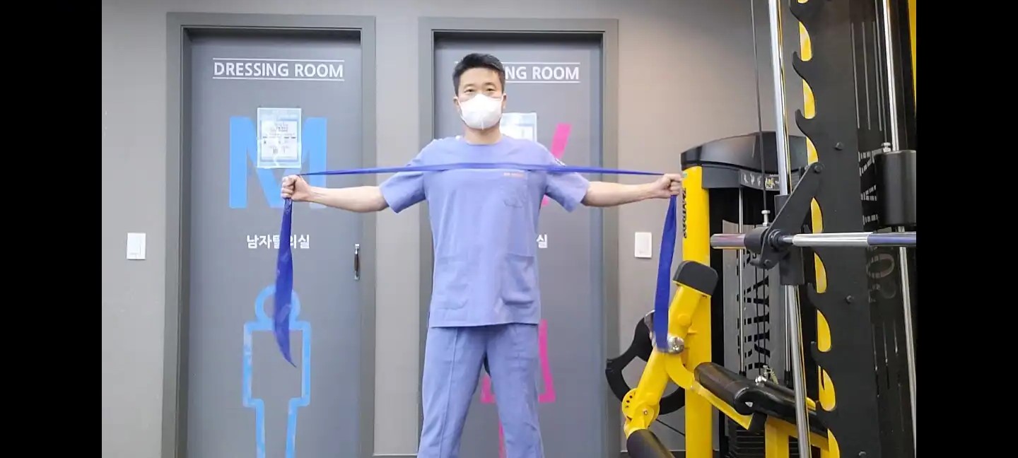 Scapular Retraction Band Pull exercise