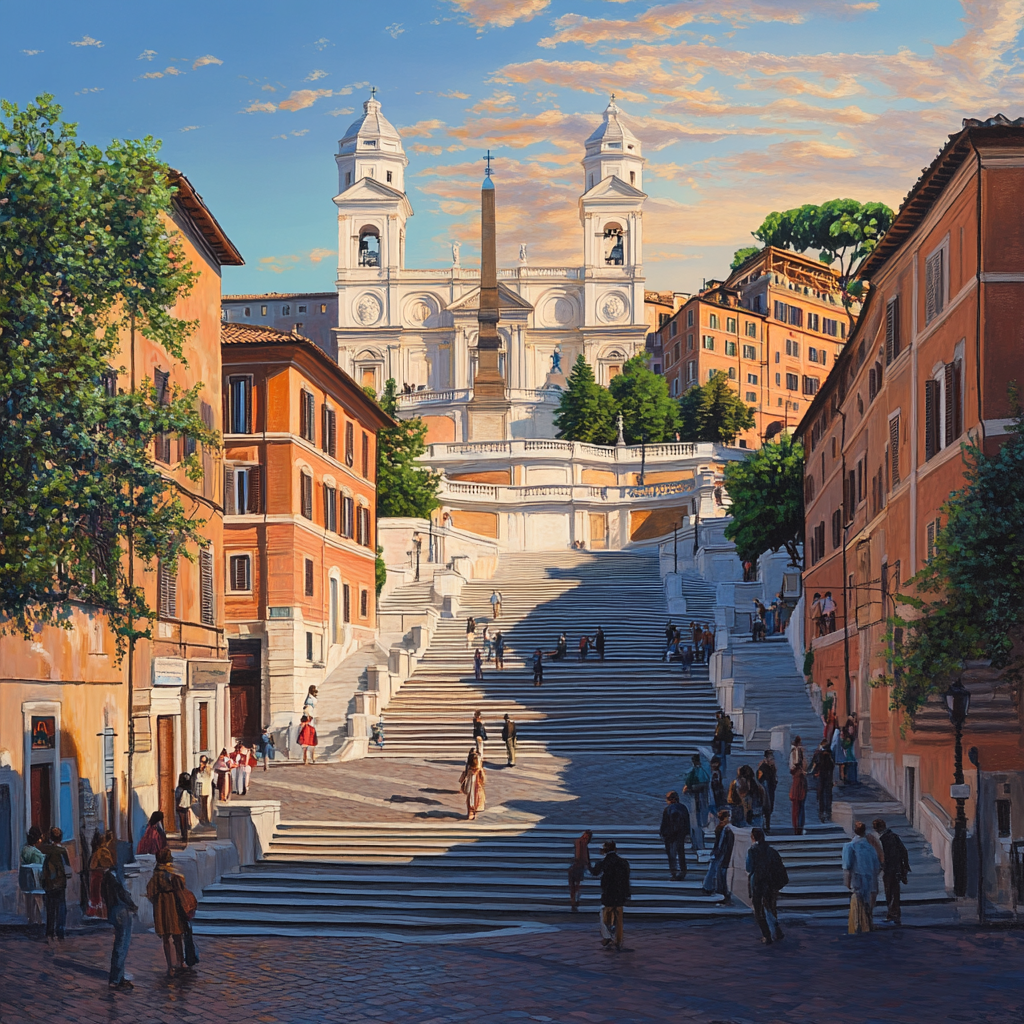 '로마의 휴일' 영화 속 스페인 계단 탐방