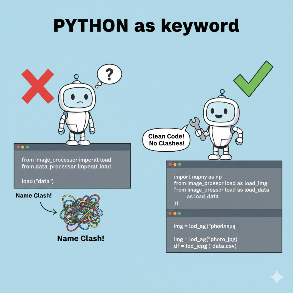 as 키워드 별칭 활용