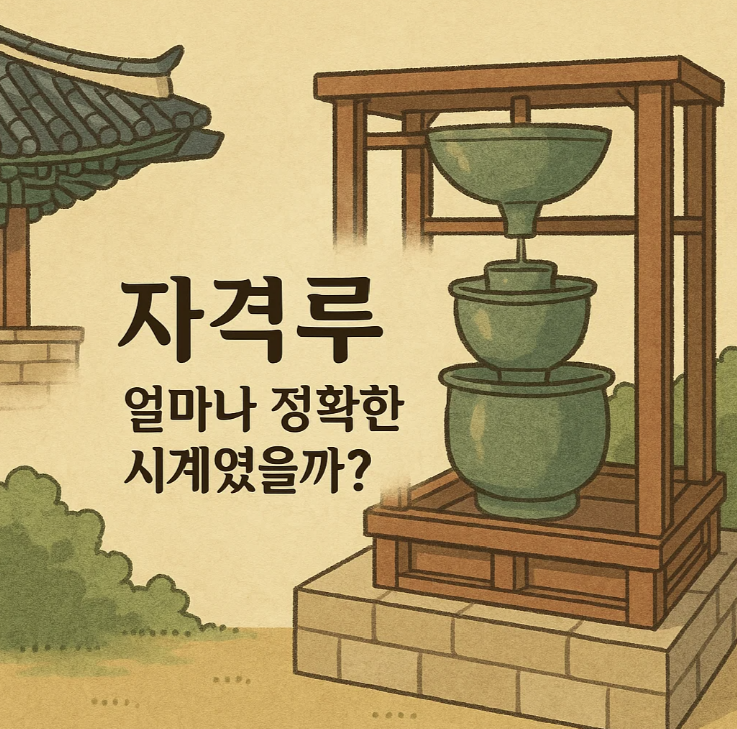 자격루, 얼마나 정확한 시계였을까?