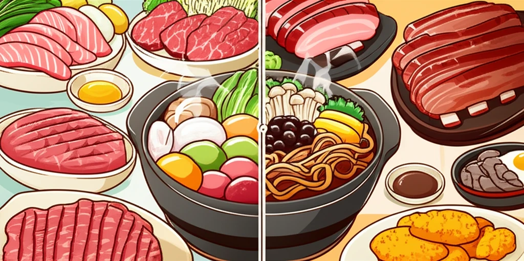 회식 메뉴별 칼로리 방어 전략과 다음..