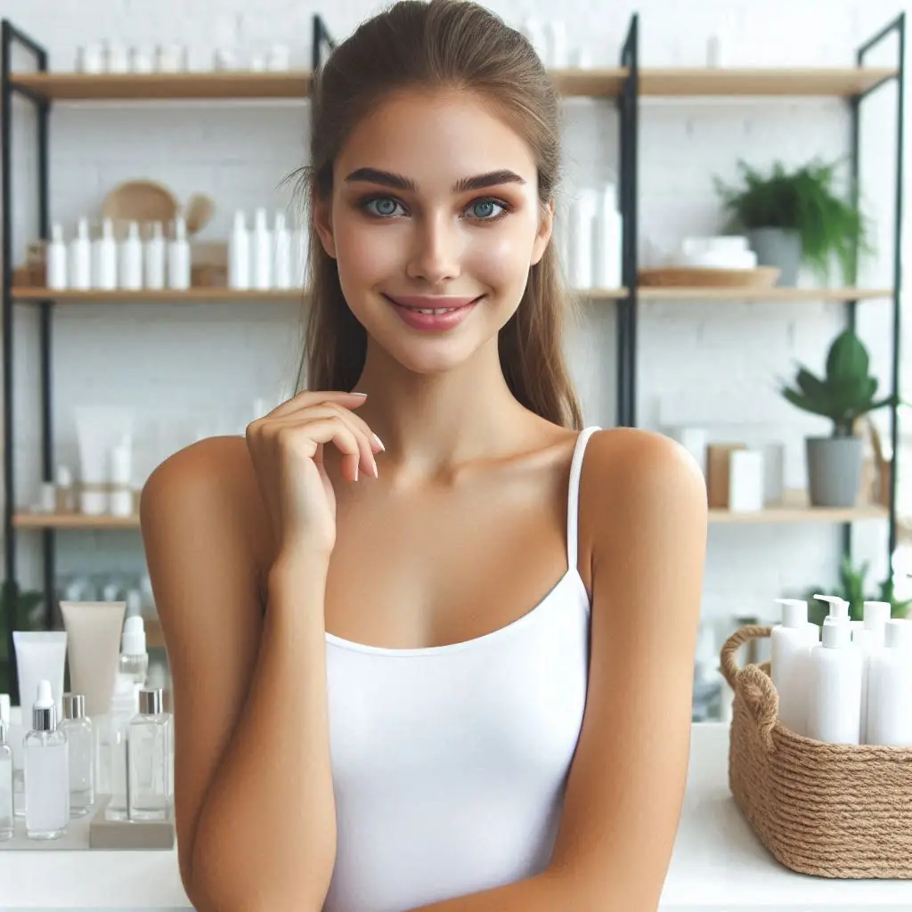 피부,체형관리 샵 배경