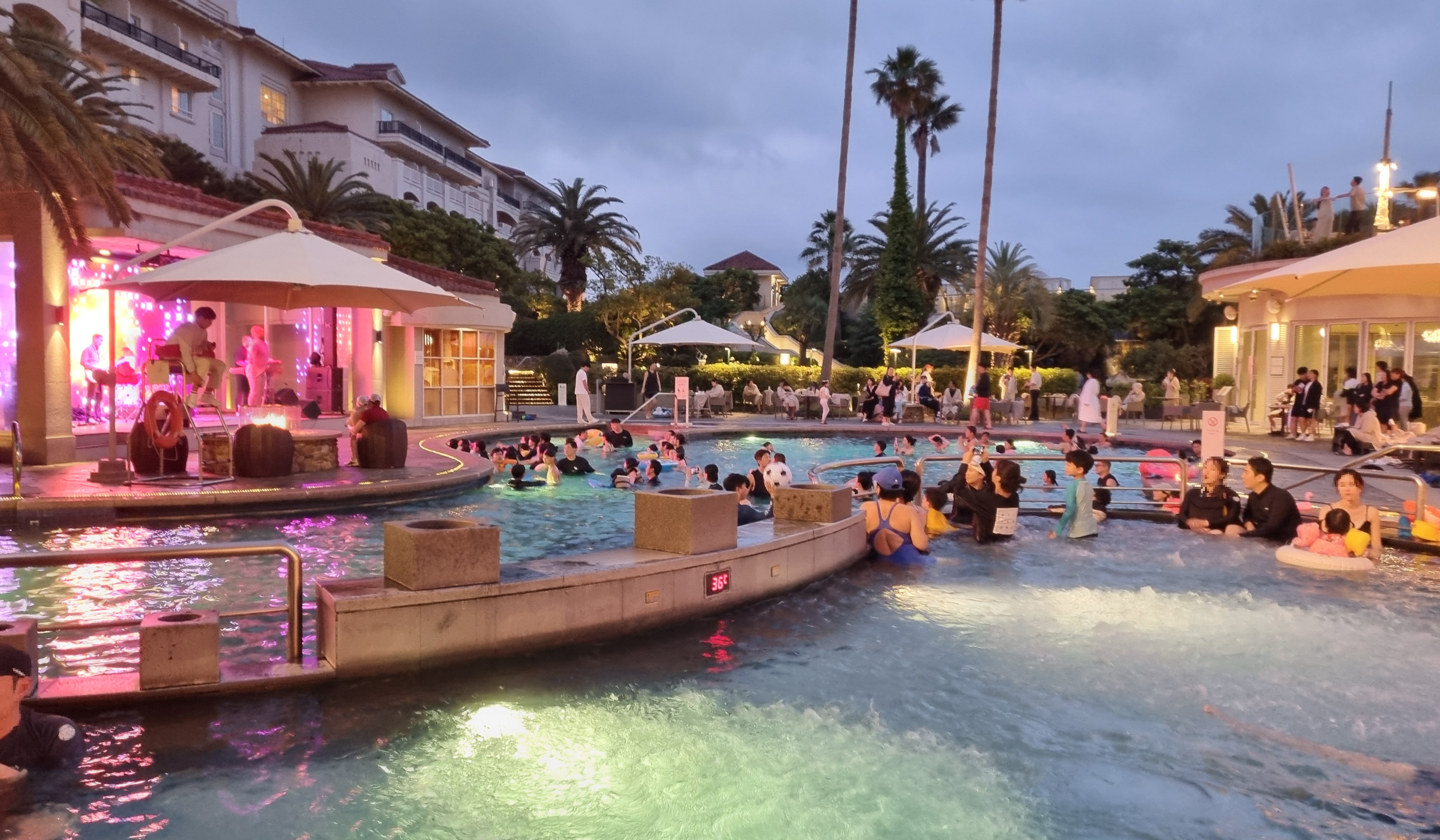 제주 신라호텔 수영장