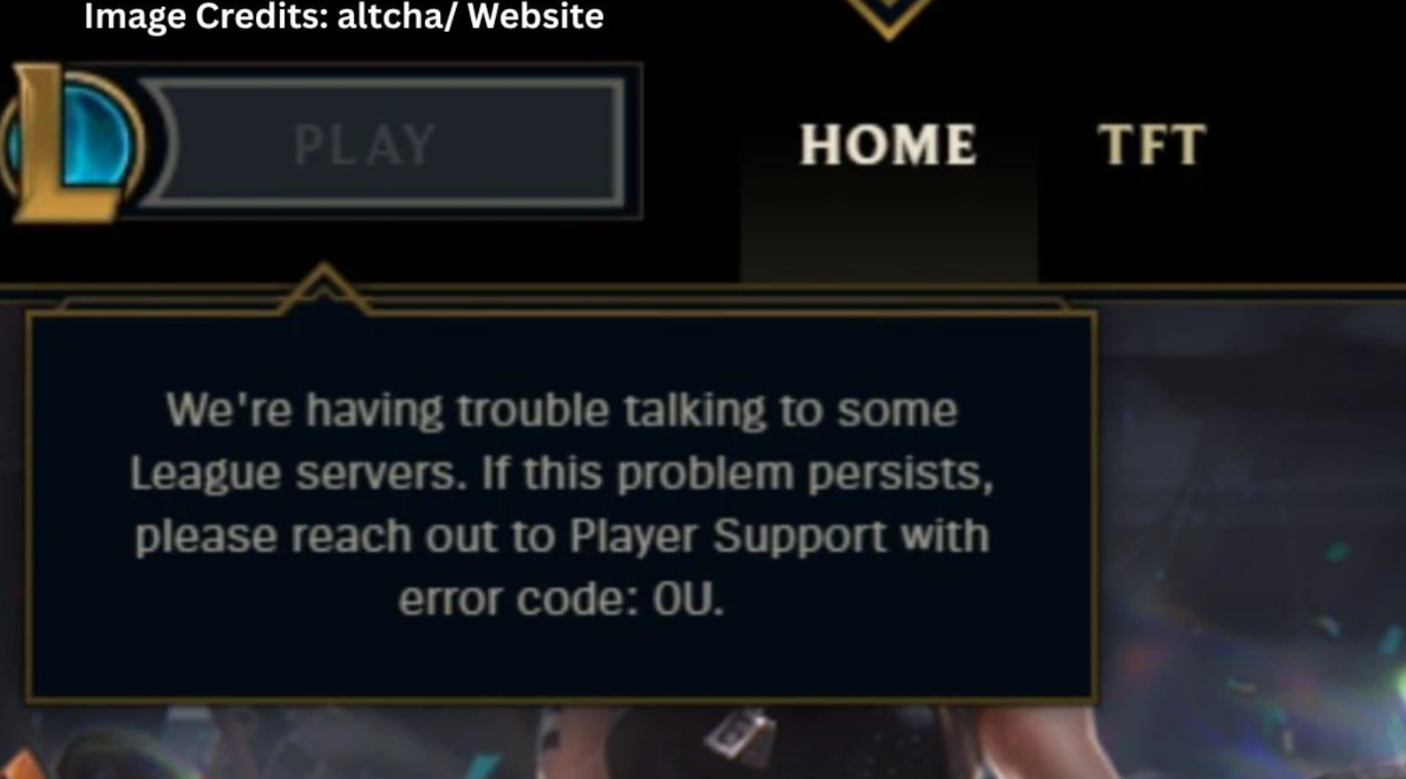 롤 오류 코드 OU