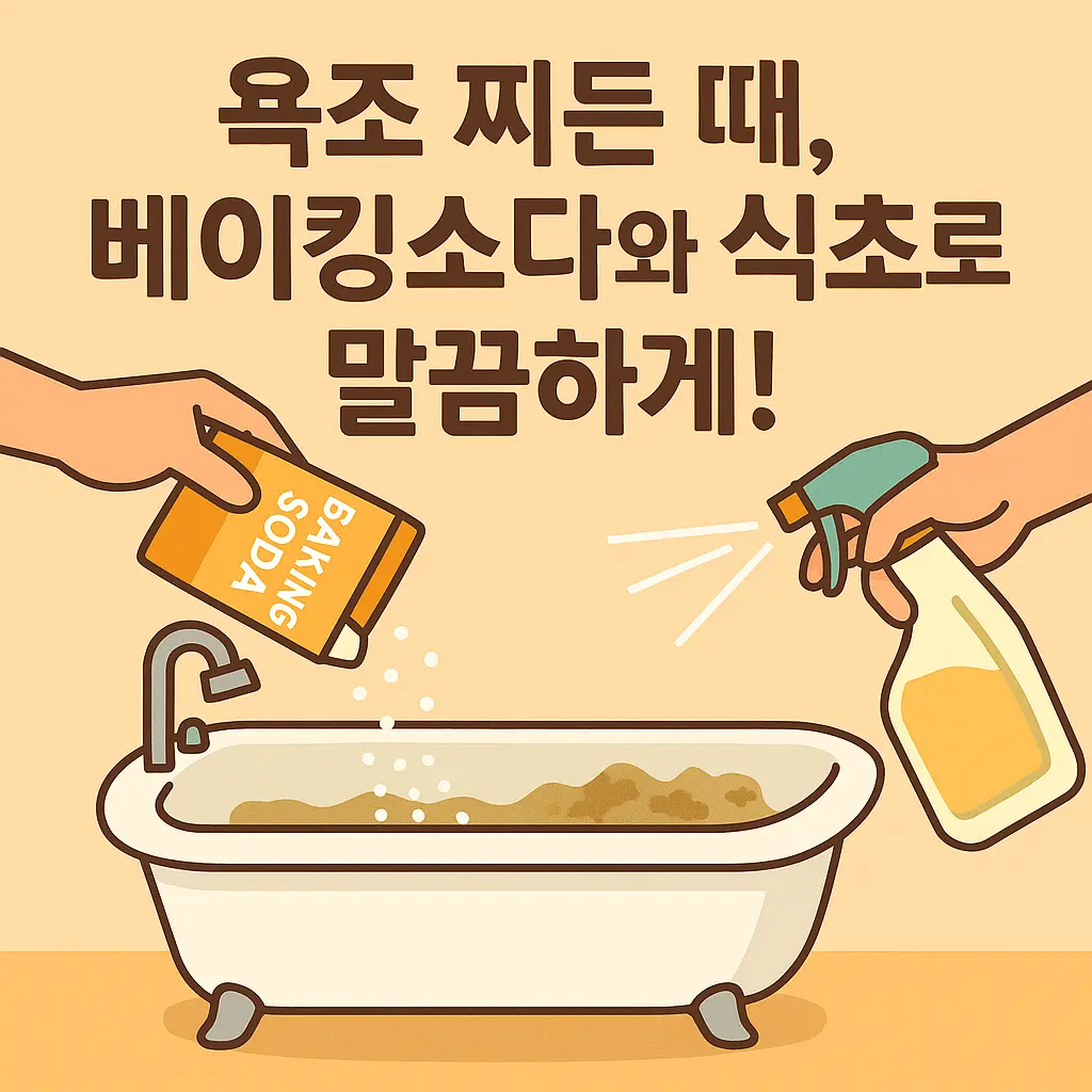 용조찌든때_베이킹소다_식초로해결