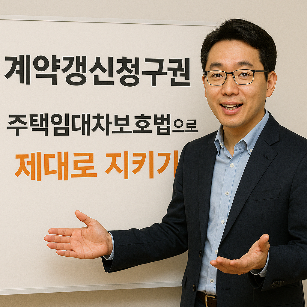 계약갱신청구권 완전정리|주택임대차보호법 핵심 요약