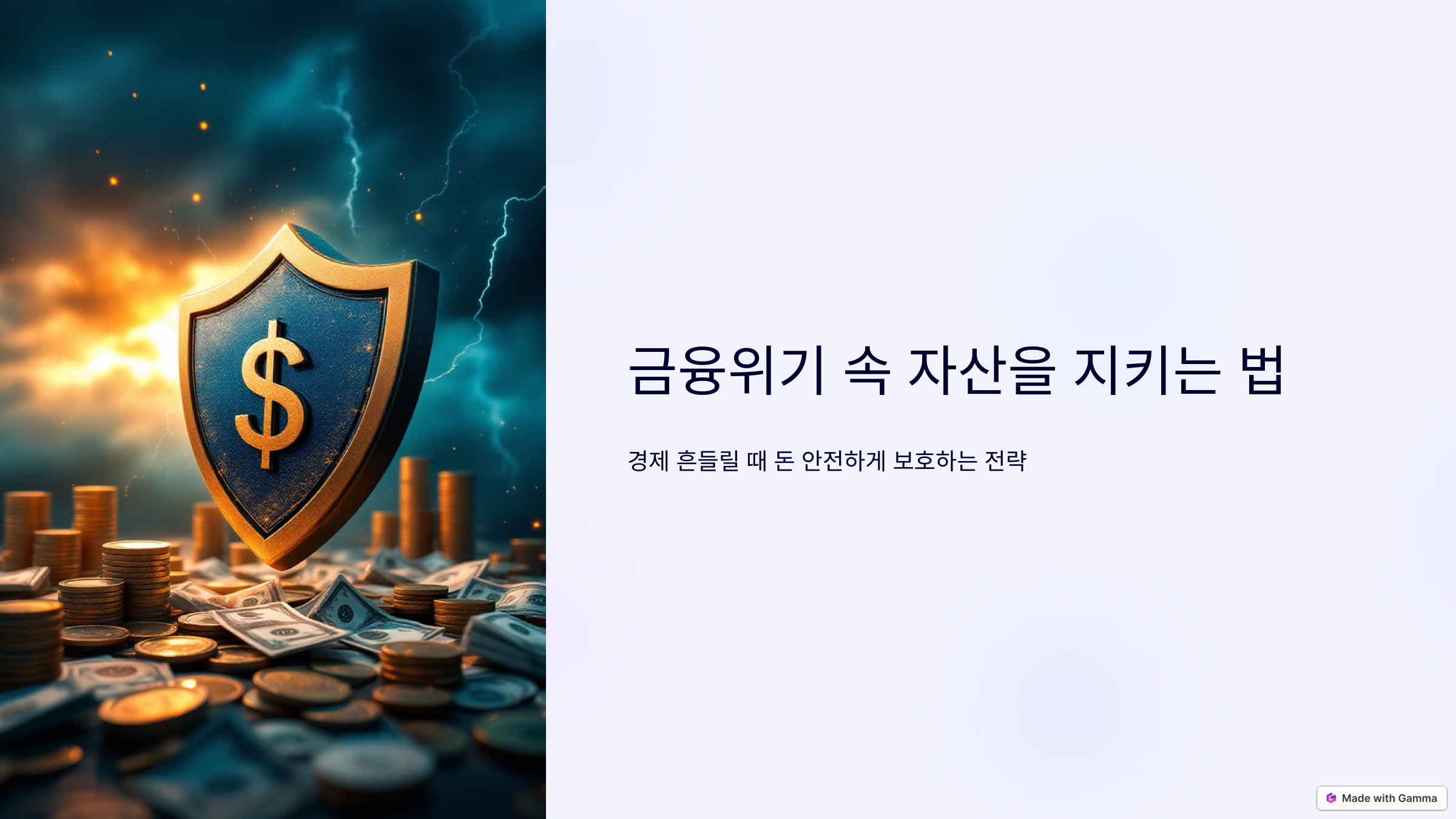 금융위기 관련 사진