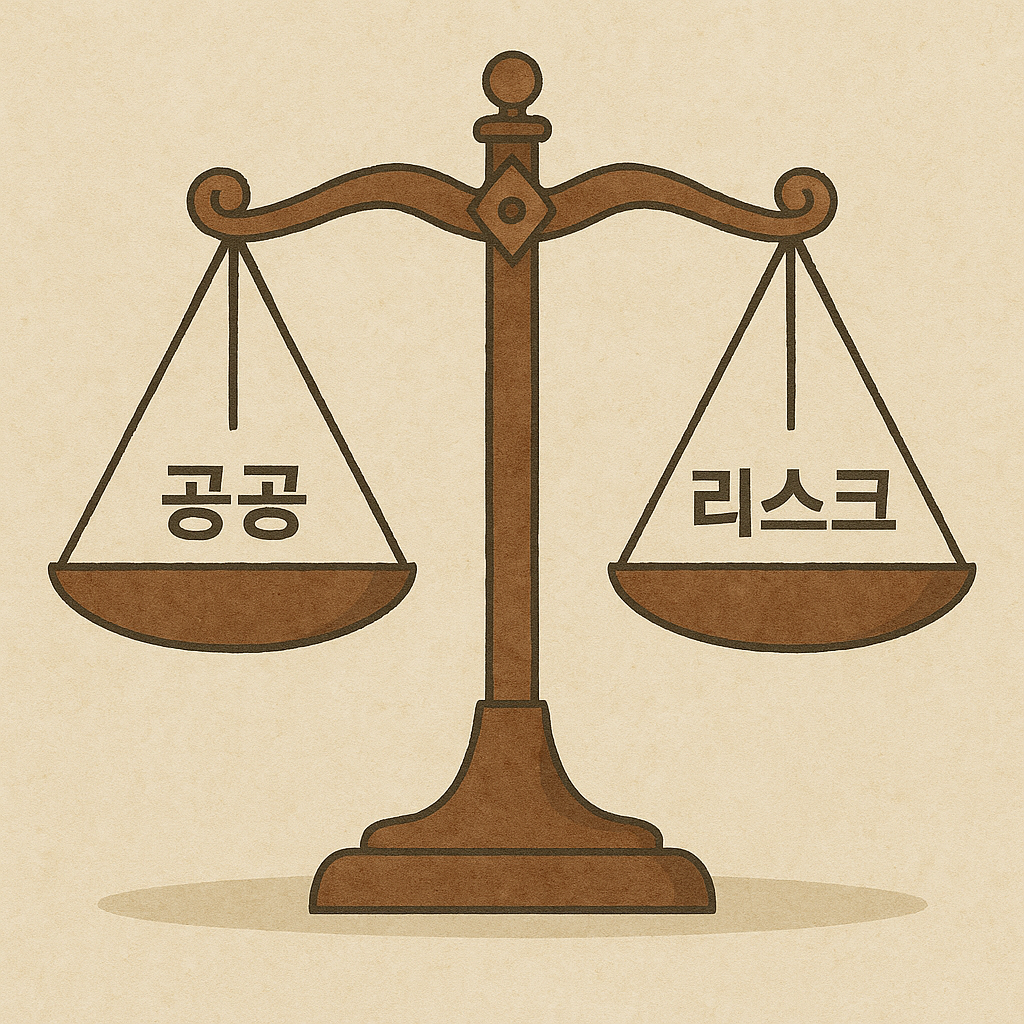 “공공의 이름, 그 안에 숨은 리스크를 저울질하다”