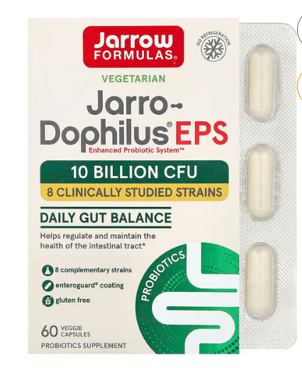 Jarrow Formulas, Jarro-Dophilus® EPS, 베지 캡슐 60정