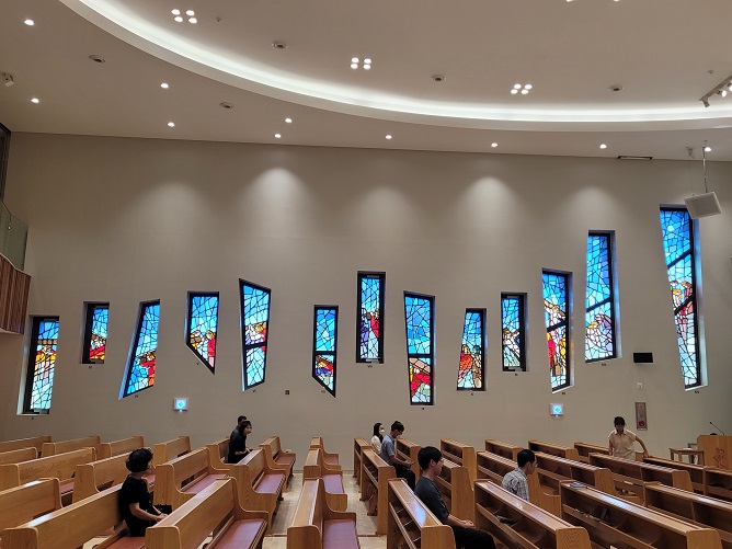 대전 관평동성당 십자가의 길