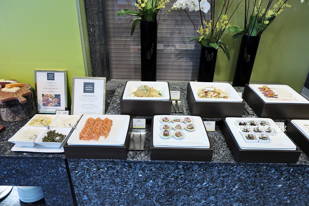 까밀리아 뷔페 (웨스틴 조선 부산) 해운대 오션뷰 레스토랑, 주말 런치 메뉴