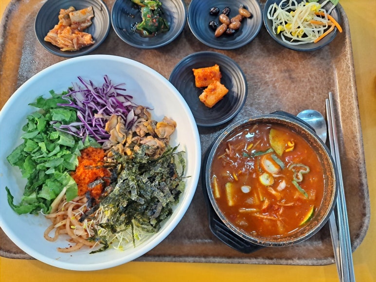 보성녹차휴게소-인기메뉴-꼬막콤보셋트