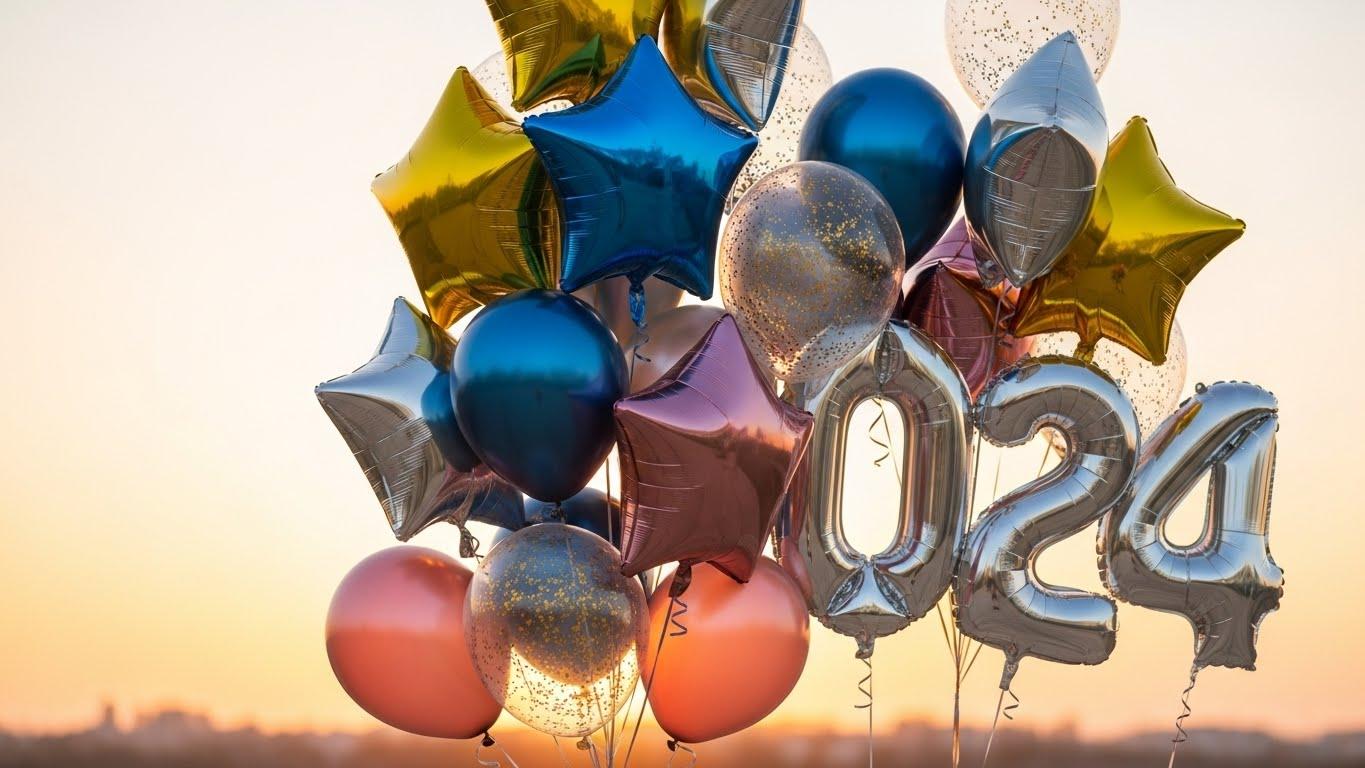연말 풍선