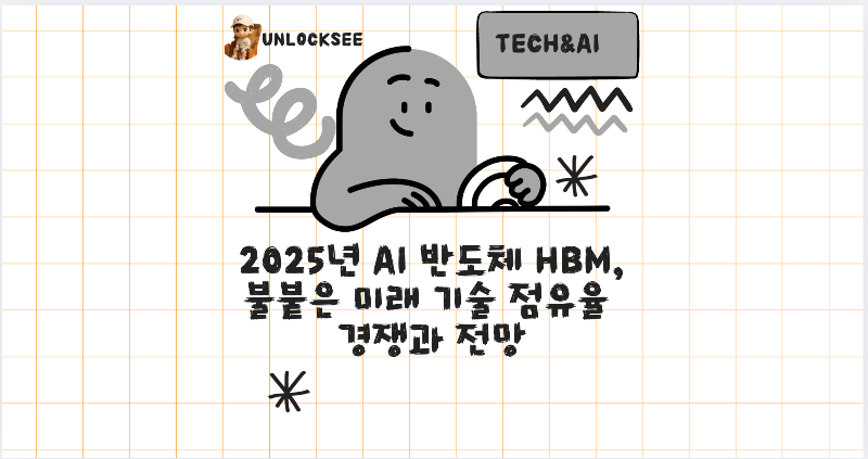 2025년 AI 반도체 HBM, 불붙은 미래 기술 점유율 경쟁과 전망