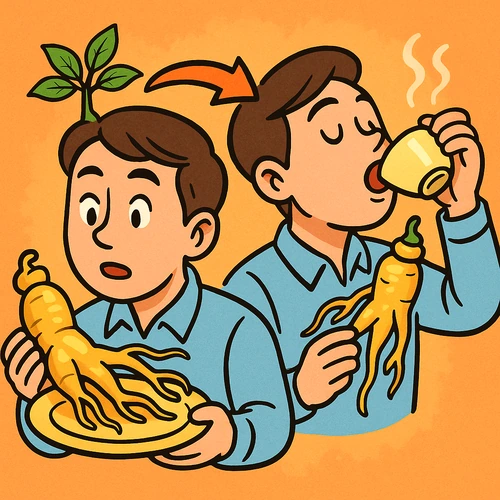 산삼 복용법2