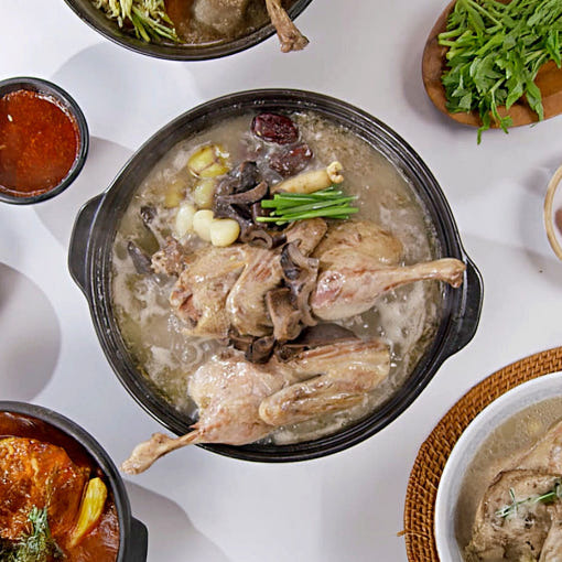 유황먹은능이오리백숙 맛 후기