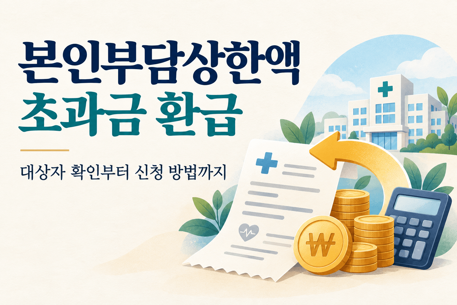 본인부담상한액 초과금 환급