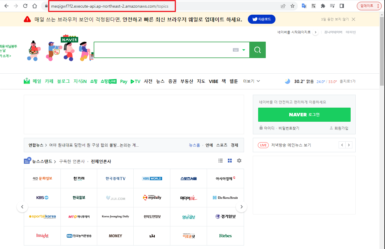 API Gateway-사용