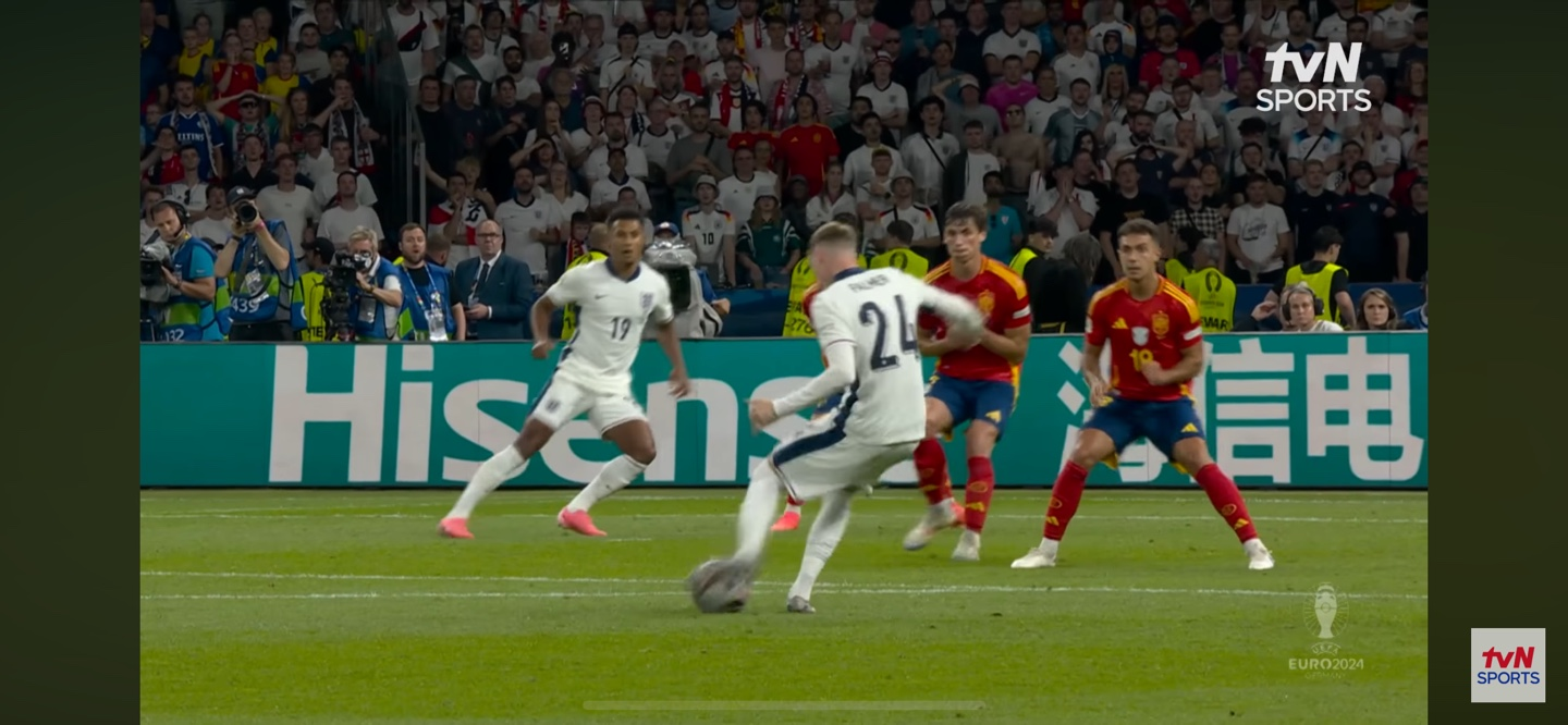 유로 2024 결승전 ❘ 잉글랜드 만회골