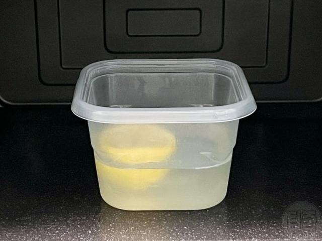 전자렌지 음식 냄새 제거 레몬