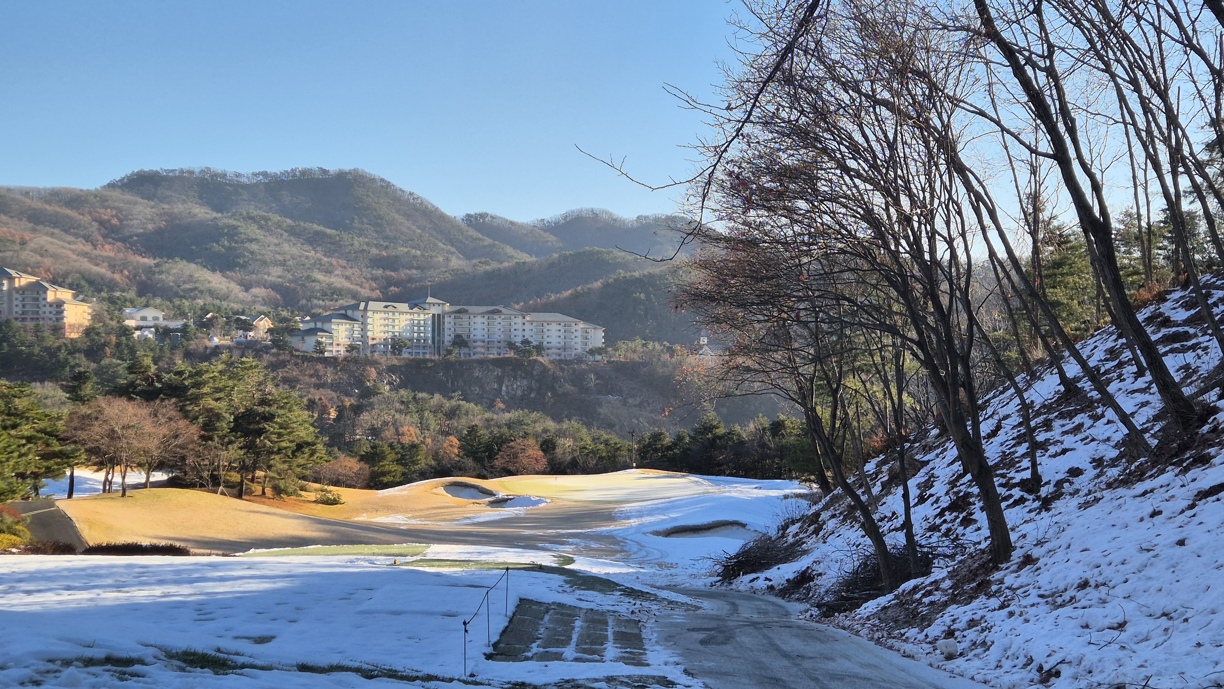 오크밸리cc 메이플 코스 사진 및 공략 정보