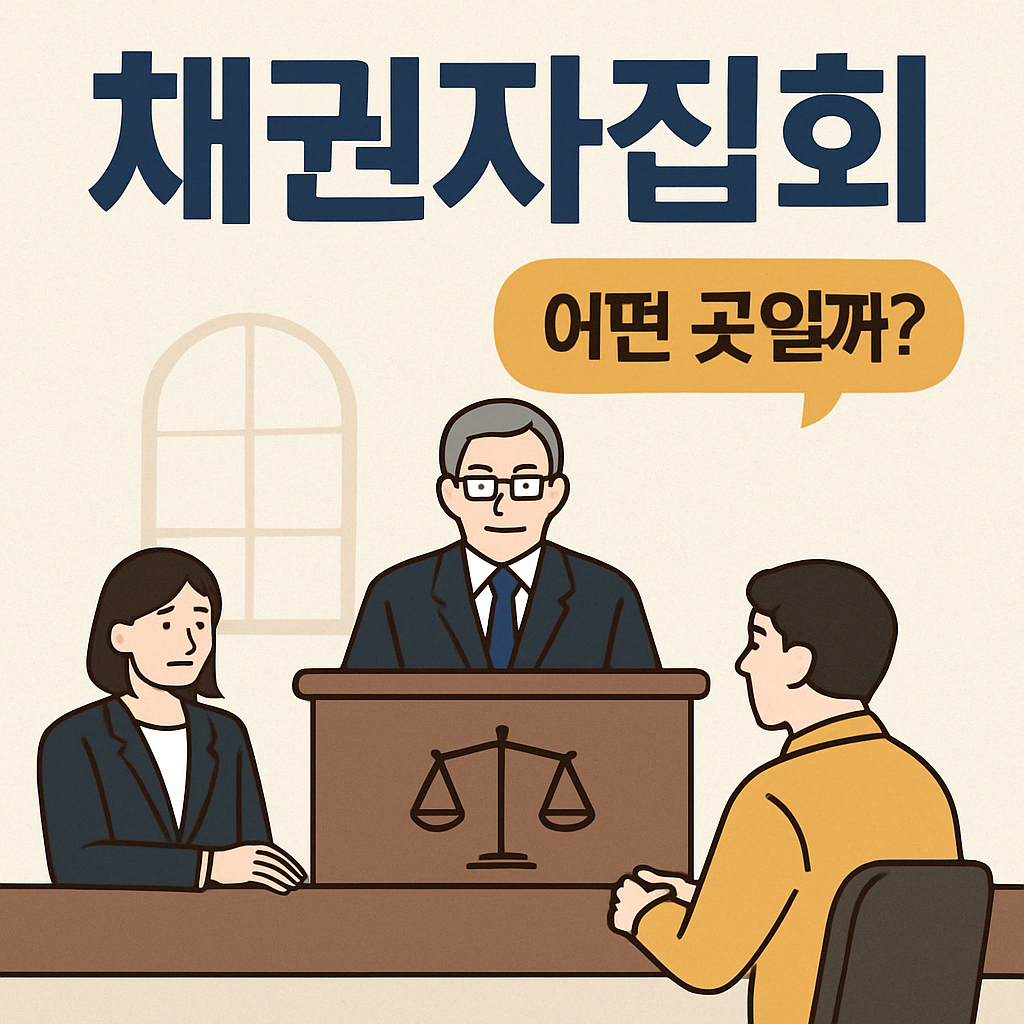 채권자집회 어떤곳일까?