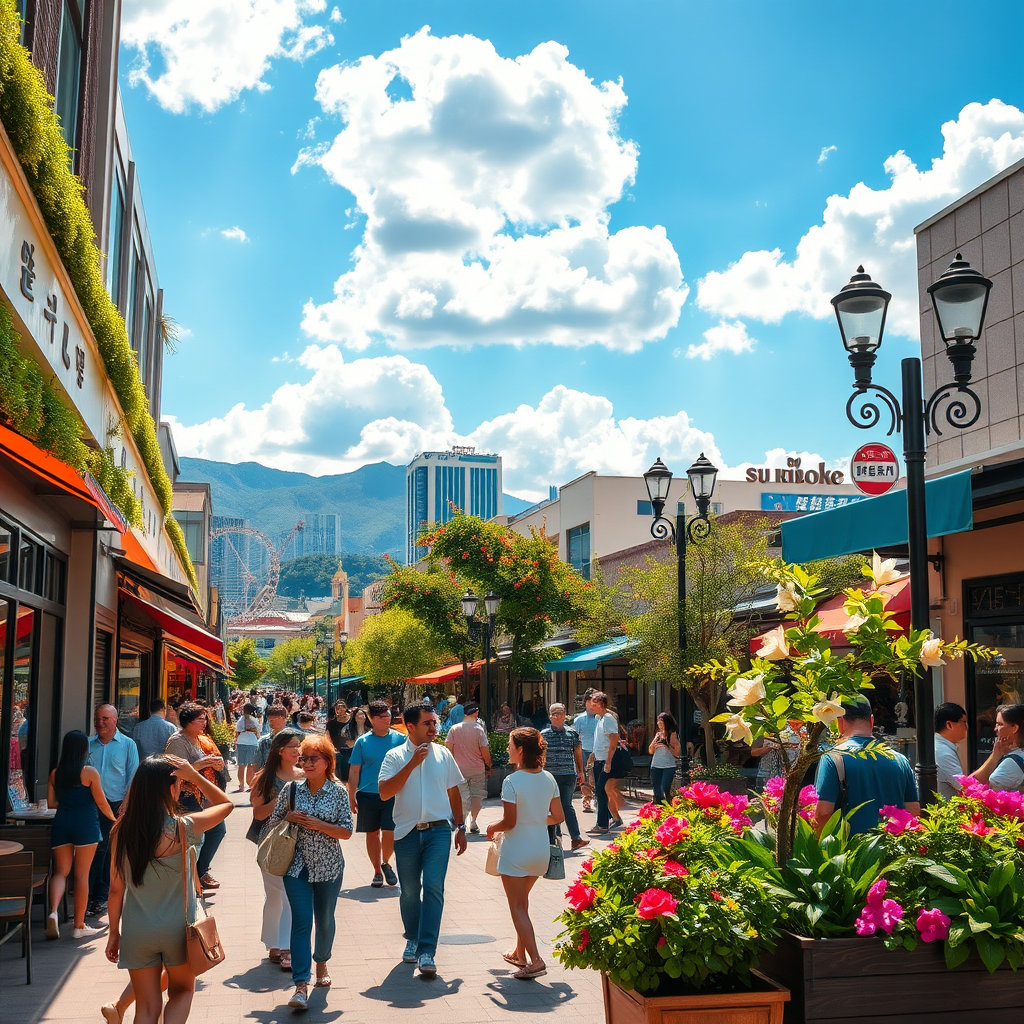경기도에 핫한 곳 구경하는 이미지