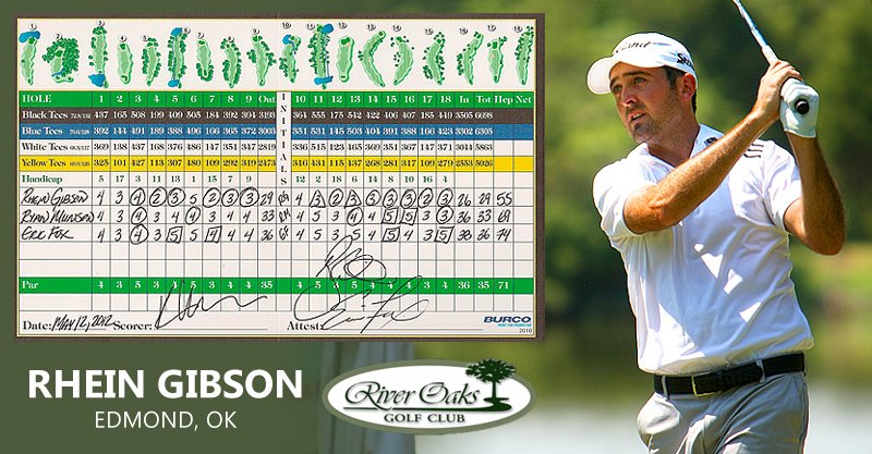 18홀경기에서 가장 낮은 스코어