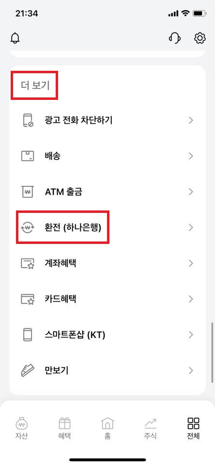 카카오페이 환전