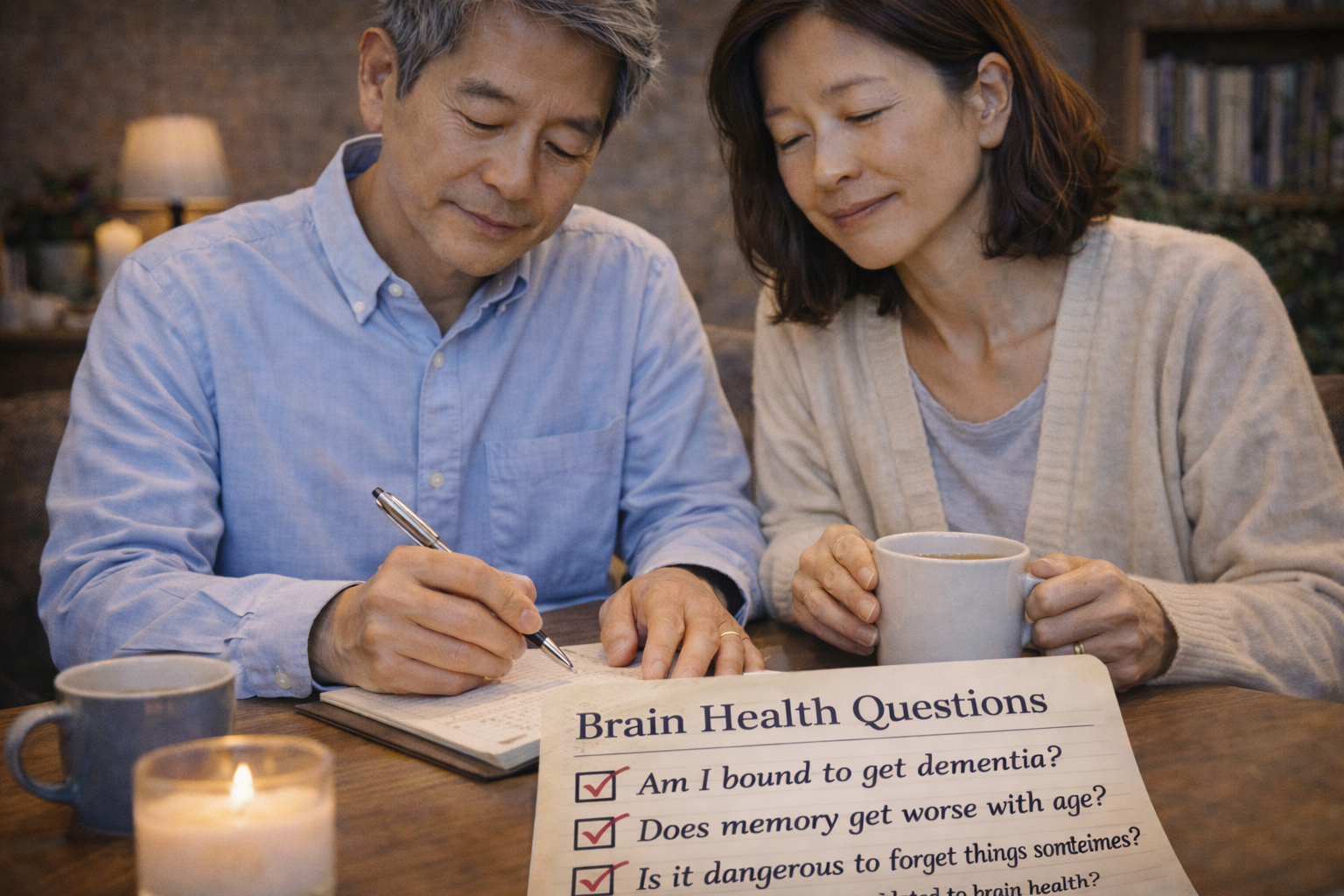 중장년 두뇌 건강 Q&A: 기억력과 집중력에 대한 가장 현실적인 질문들