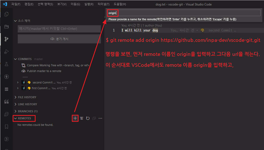 git remote