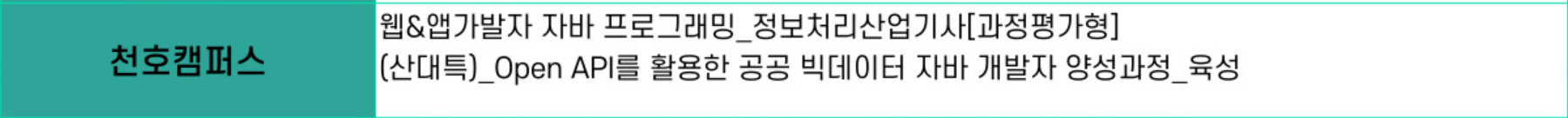 국비지원교육