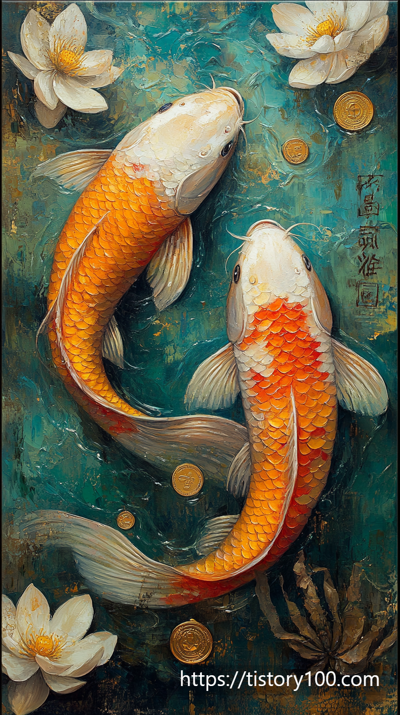 돈이 들어오는 그림