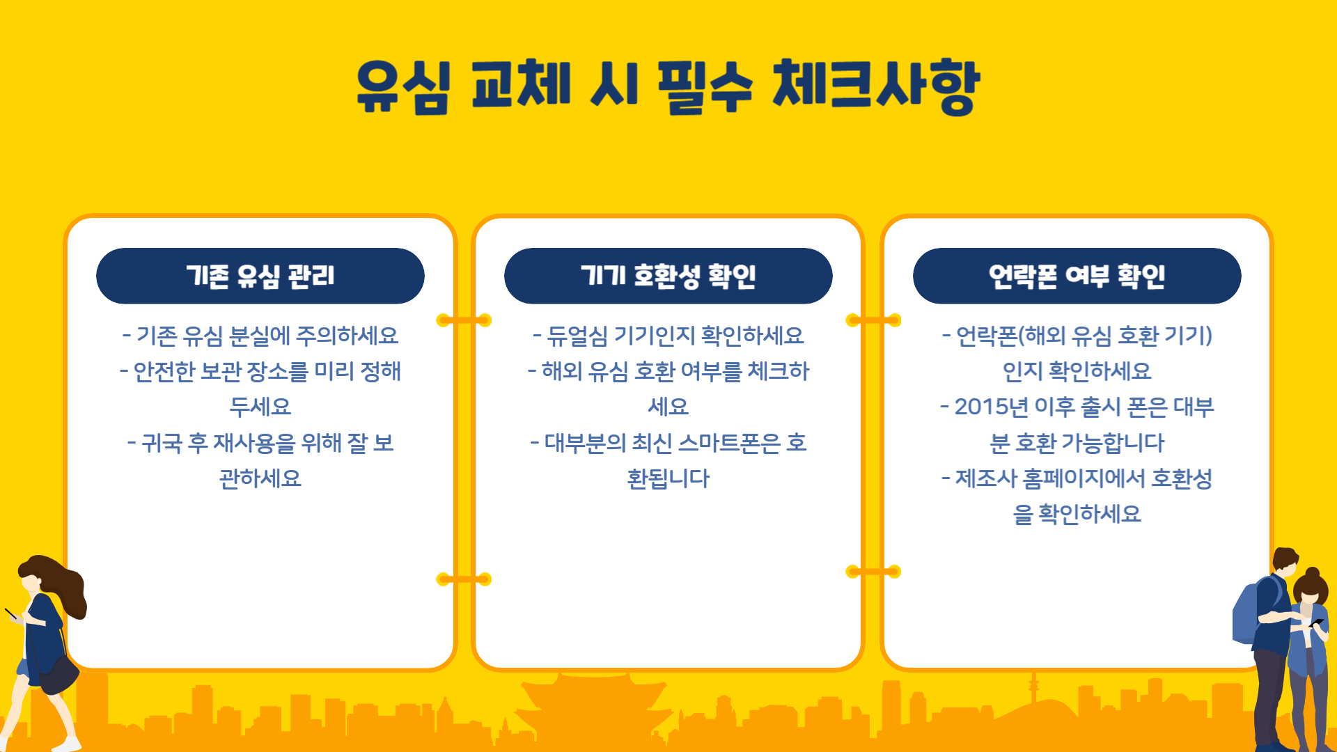 인천공항 유심 교체 방법 위치 예약 총정리|현지 개통까지 완벽 가이드