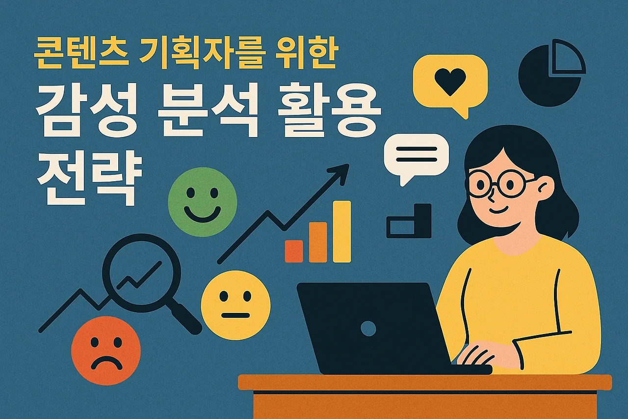 콘텐츠 기획자를 위한 감성 분석 활용 전략 관련 이미지