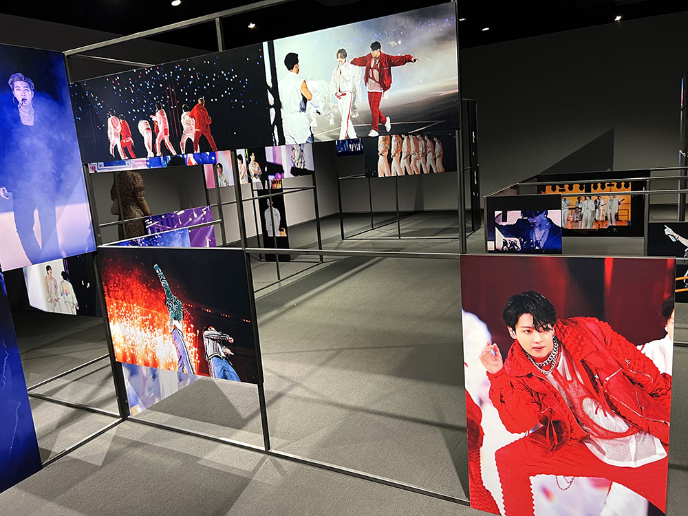 퍼투댄 콘서트 무대 위 사진