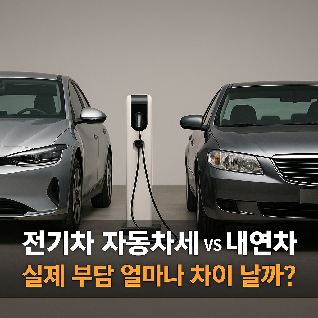 전기차-자동차세-vs-내연차,-실제-부담-얼마나-차이-날까?