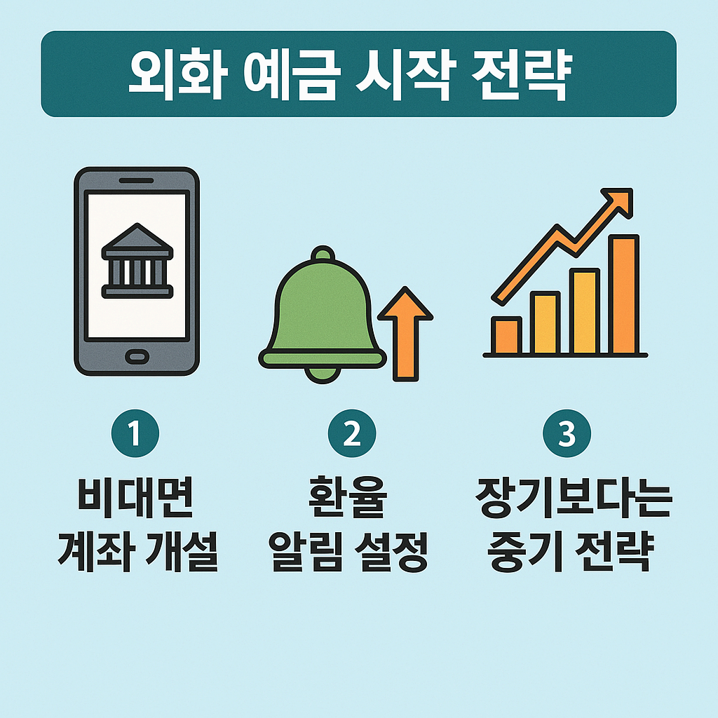 외화 예금 시작 전략