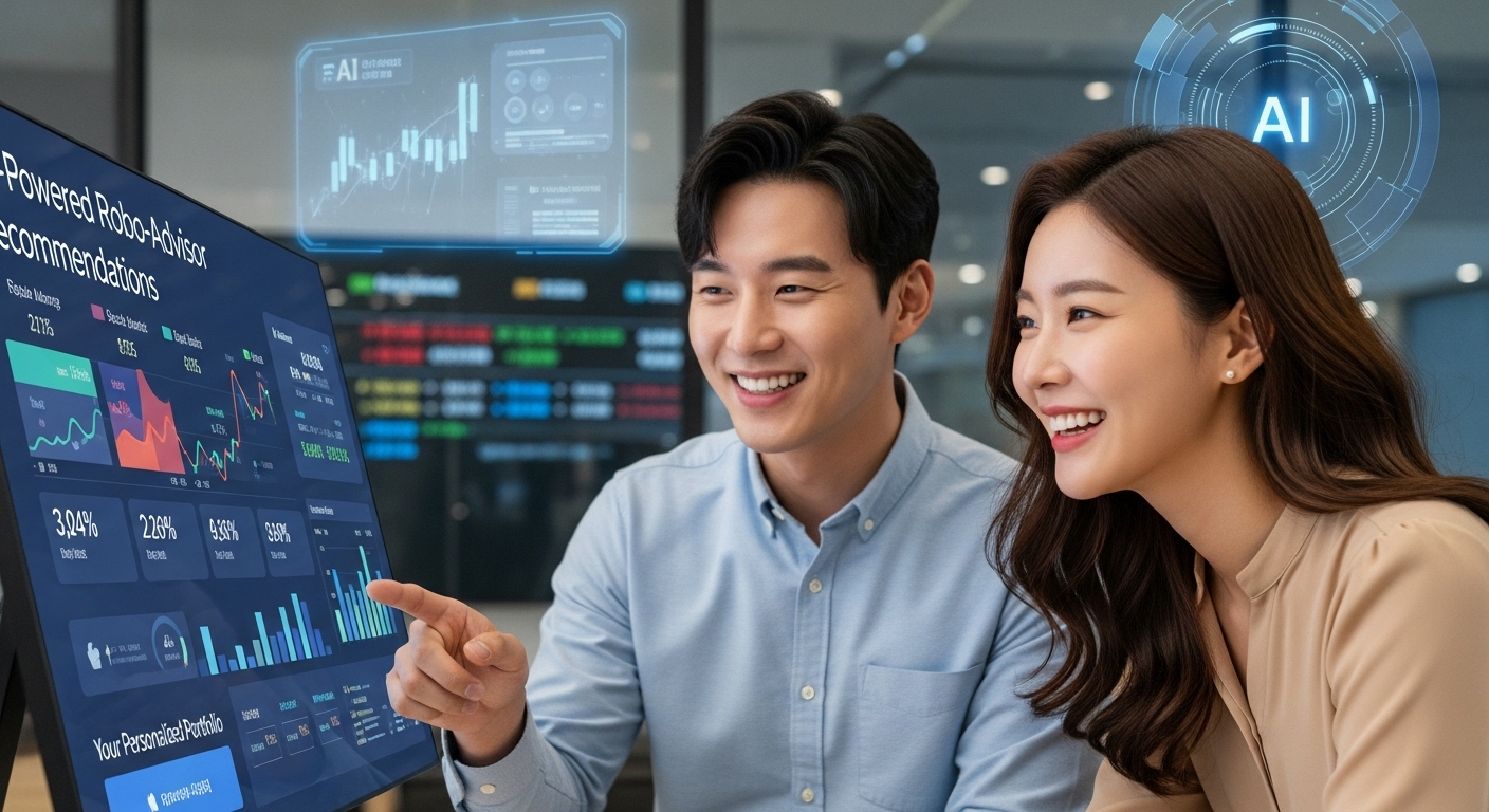 personalized asset allocation recommended by a robo-advisor