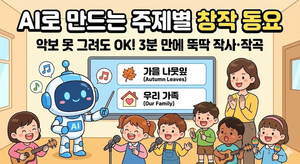 AI로 만드는 주제별 창작 동요