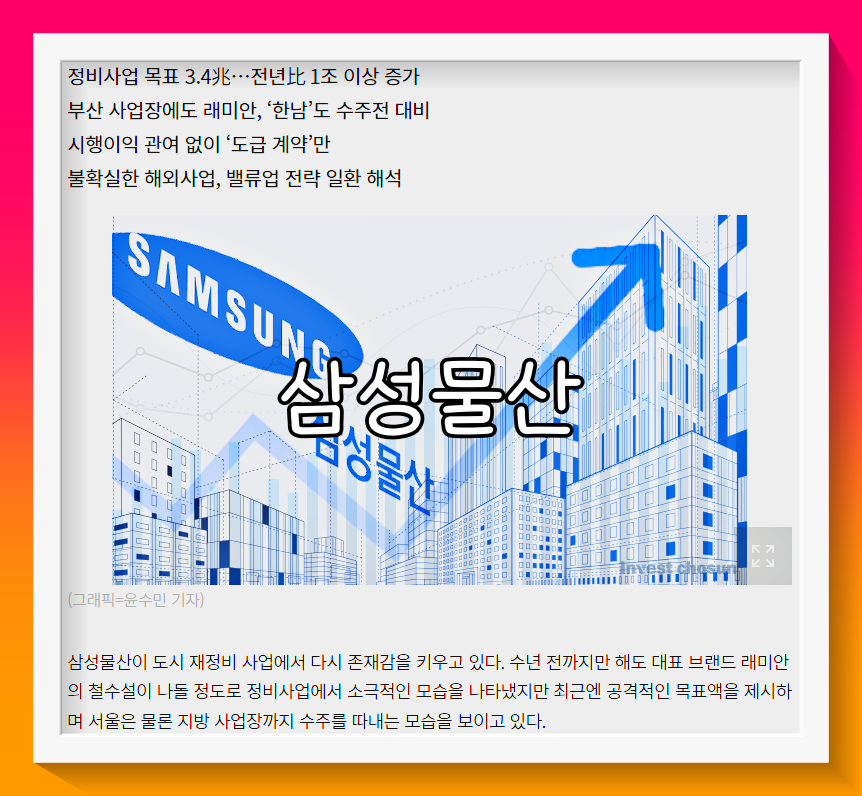 삼성물산 배당금