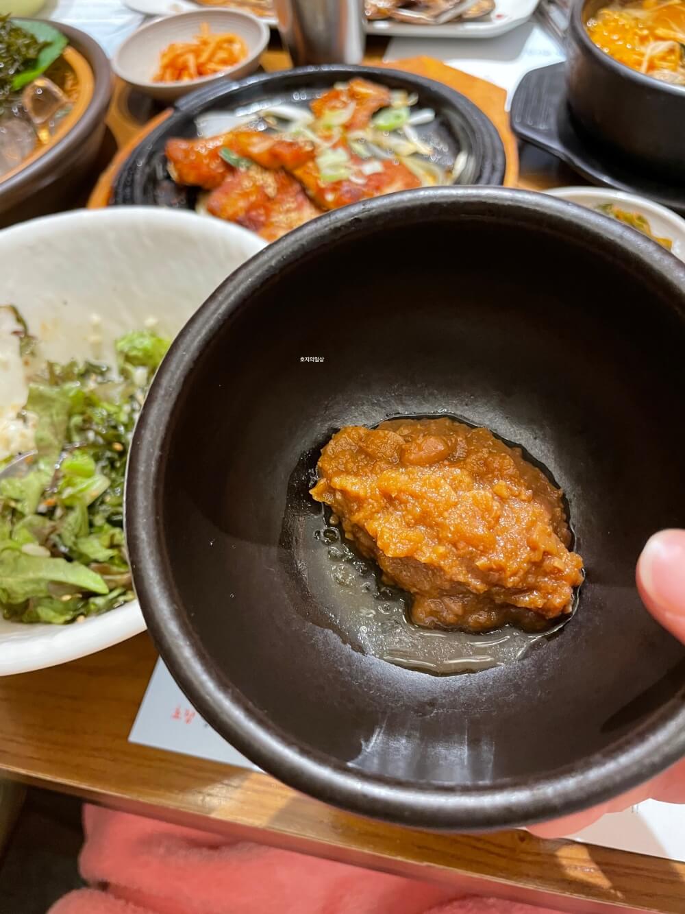 동탄 해산물 한정식 맛집 식당 해올 - 감동의 강된장
