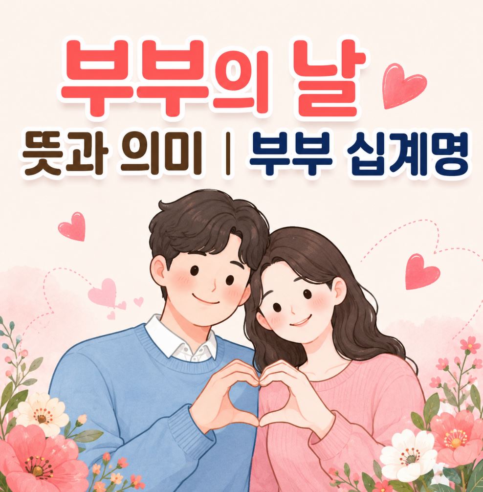 부부의 날 뜻과 의미 ❘ 부부 십계명