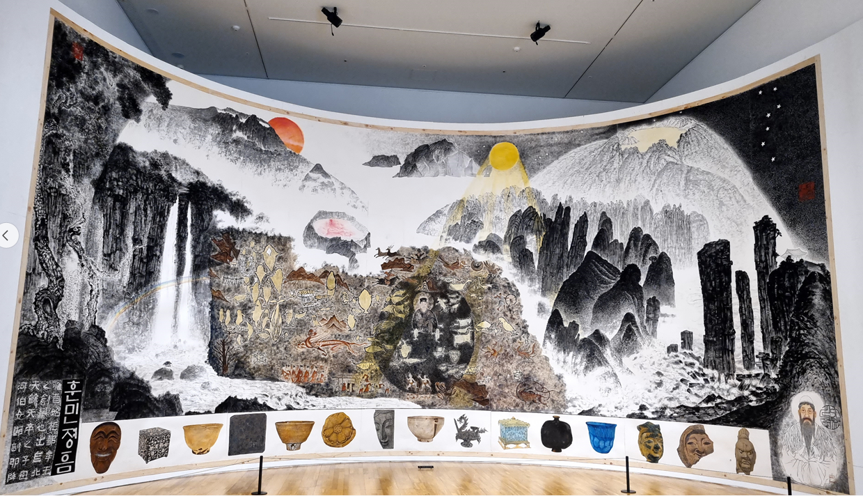 솔거미술관 전시 - 박대성 화백 '코리아 판타지'