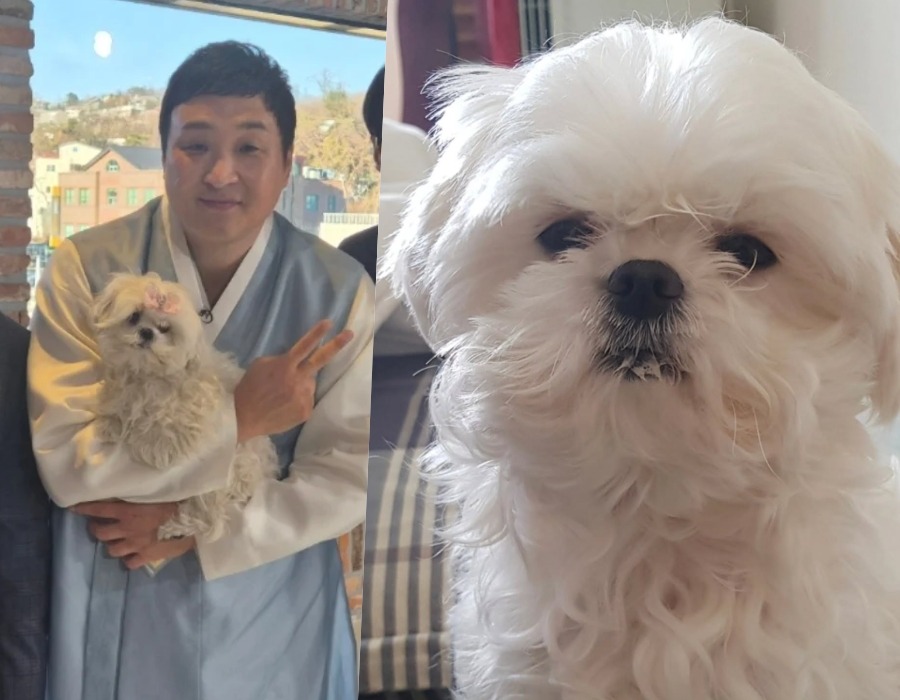 배우 구성환 꽃분이