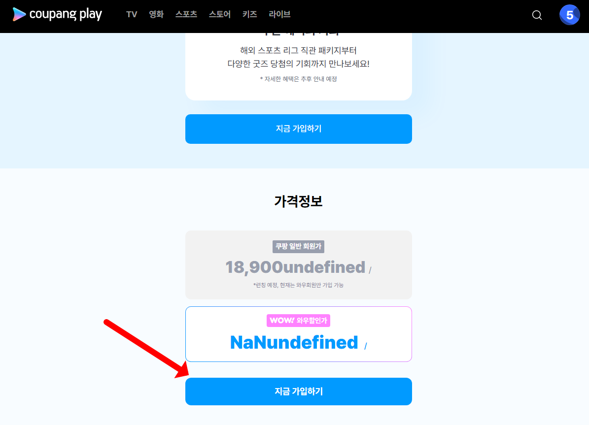 쿠팡플레이 스포츠패스 가입 방법, 가격, 제공되는 콘텐츠 총정리