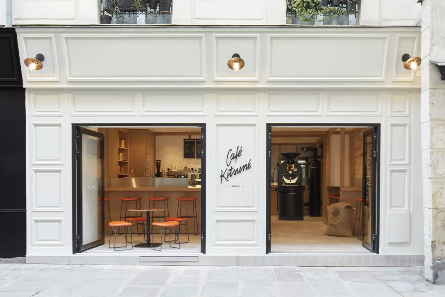 메종 키츠네 카페 매장