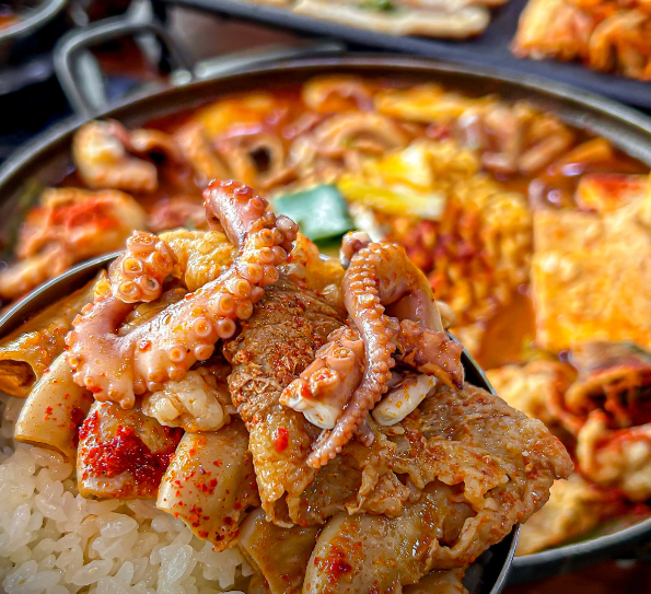 장흥회관 대표 메뉴